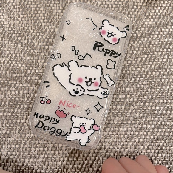 New iPhone 14 transparent doggy phone case​ - Picture 2 of 3